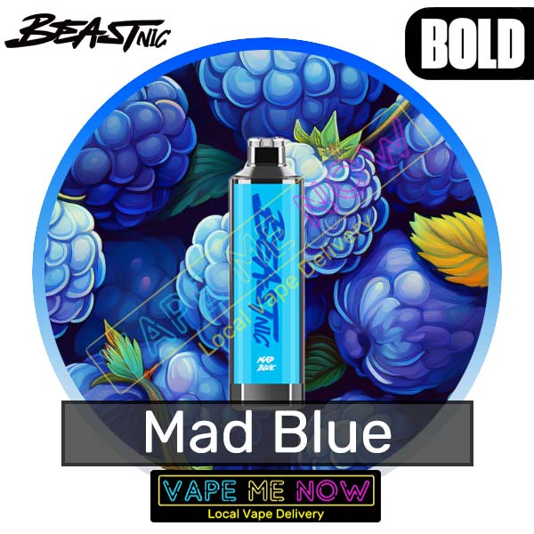 elf bar vape uk Lost Mary BM6000 Mad Blue Pod Kit main image 0