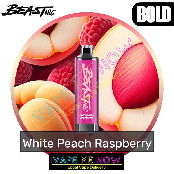 Beast Nic - White Peach Raspberry