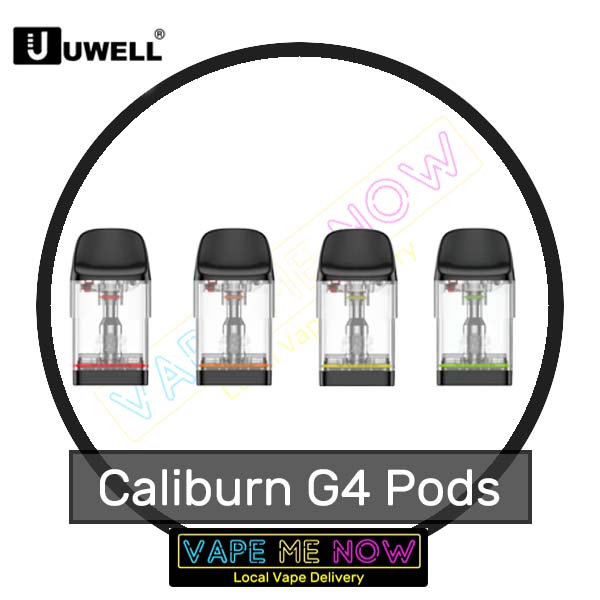 Caliburn G4 Pods - 4 Pack