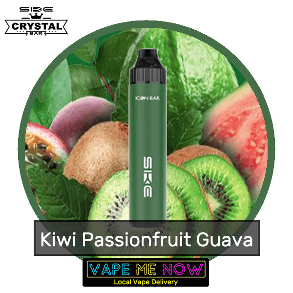 SKE Crystal Bar Plus - Kiwi Passionfruit Guava - 2ml Pre-filled