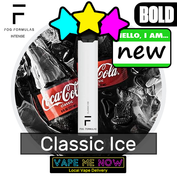 Fog Formula Disposable Classic Ice flavor