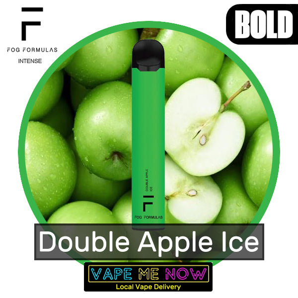 Fog Formula Disposable Double Apple Ice flavor