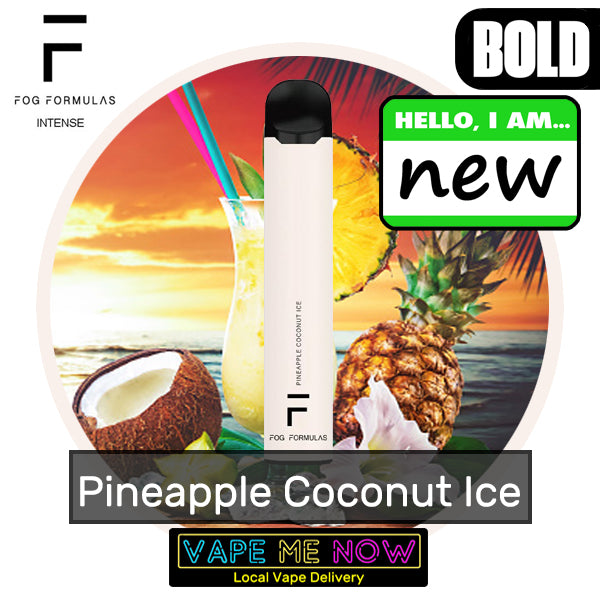 Fog Formula Disposable Pineapple Coconut Ice flavor