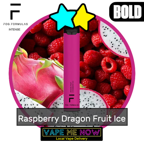 Fog Formula Disposable Raspberry Dragon Fruit Ice flavor