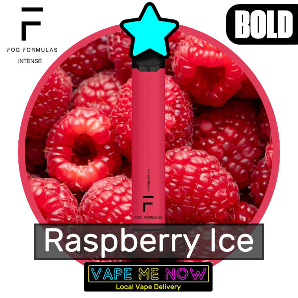 Fog Formula Disposable Raspberry Ice flavor