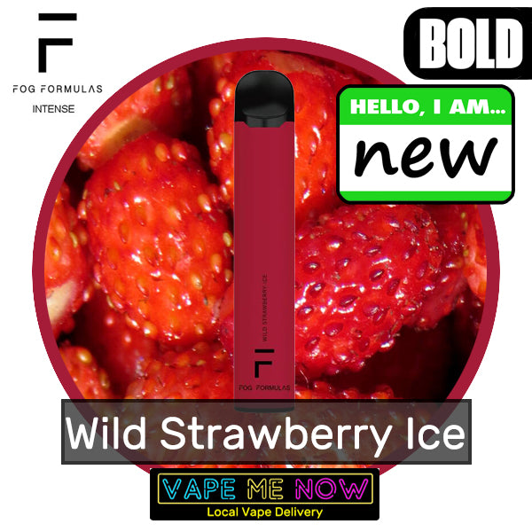 Fog Formula Disposable Wild Strawberry Ice flavor