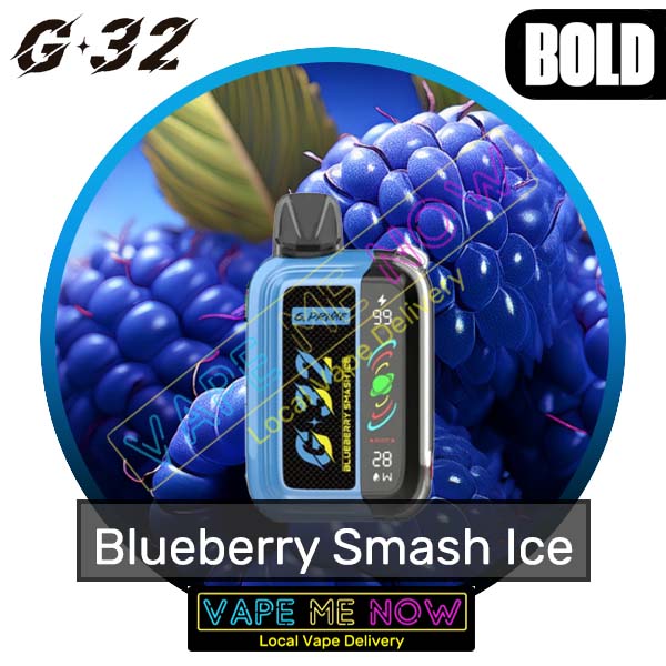 G 32 Prime - Blueberry Smash Ice