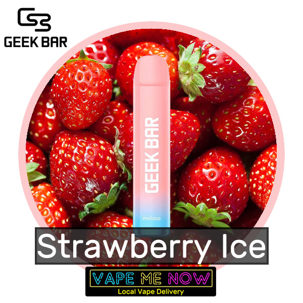 Geek Bar Disposable Strawberry Ice flavor