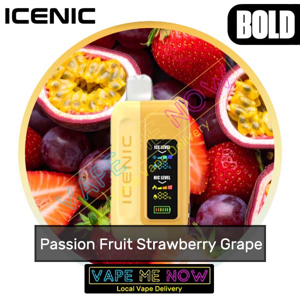IceNic - Passion Fruit Strawberry Grape