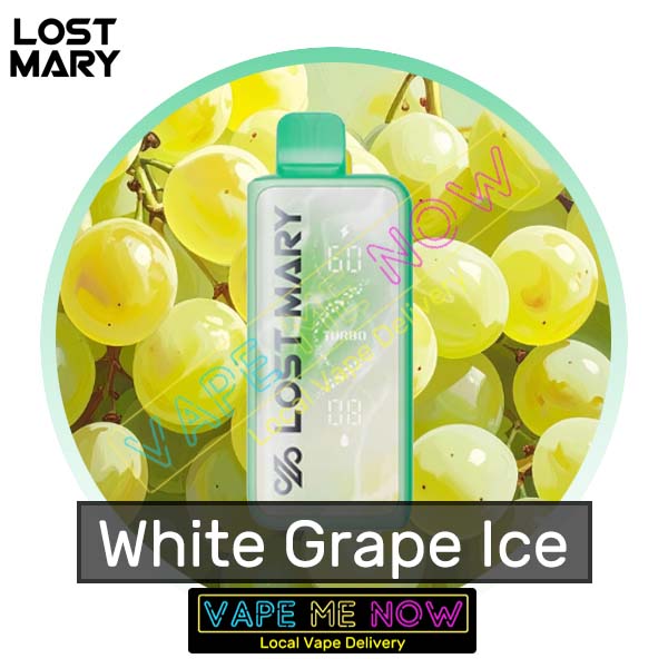 Lost Mary 50K - White Grape Ice