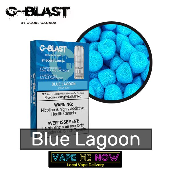 STLTH G-Blast Pods Blue Lagoon flavor