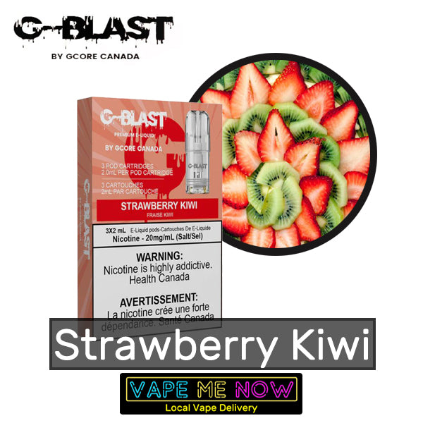STLTH G-Blast Pods Strawberry Kiwi flavor