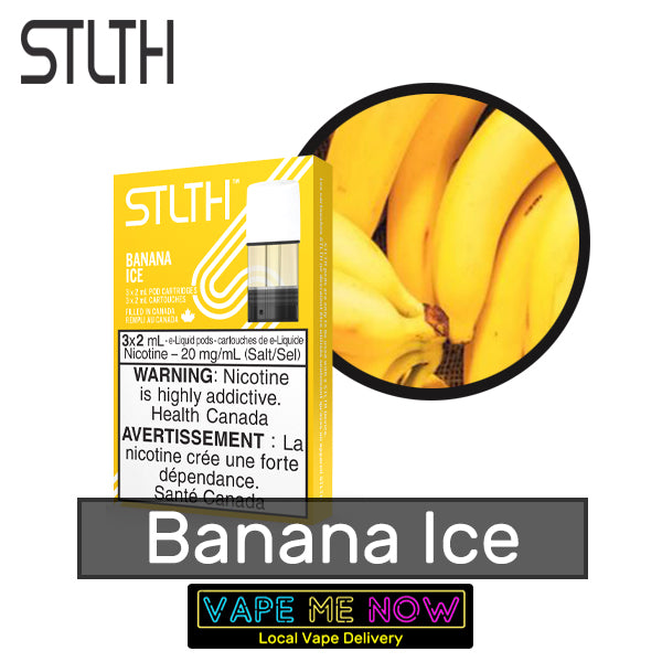 STLTH Classic Pods Banana Ice flavor