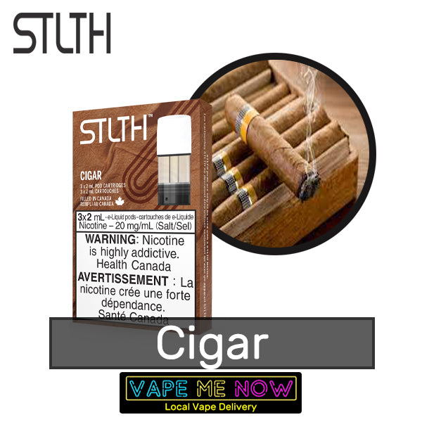 STLTH Classic Pods Cigar flavor