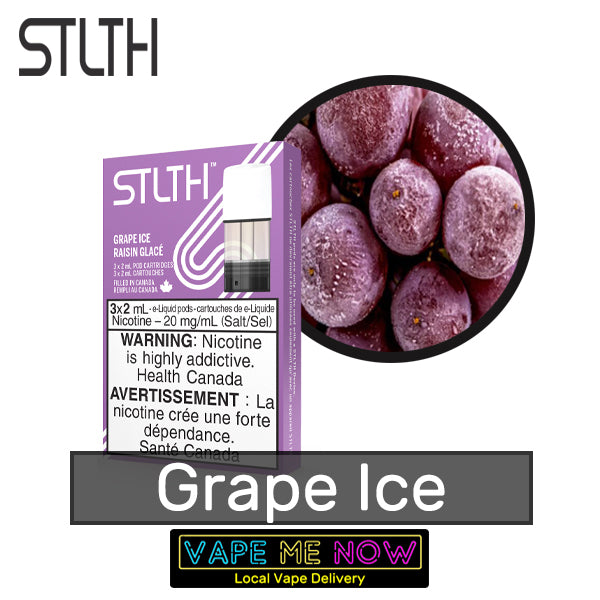STLTH Classic Pods Grape Ice flavor