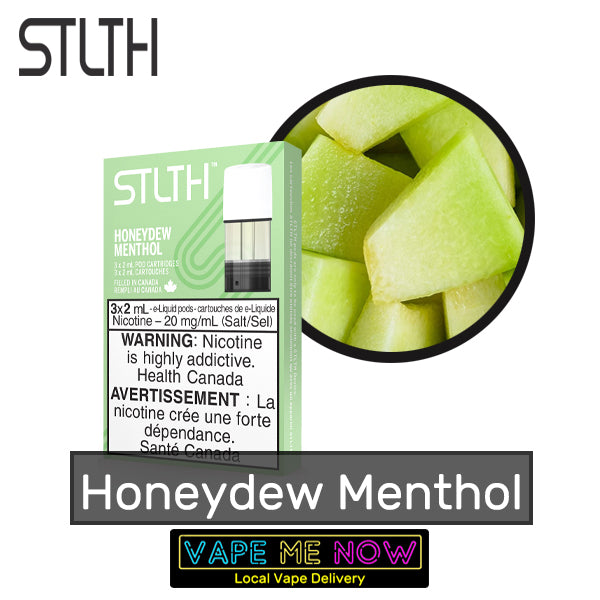 STLTH Classic Pods Honeydew Menthol flavor
