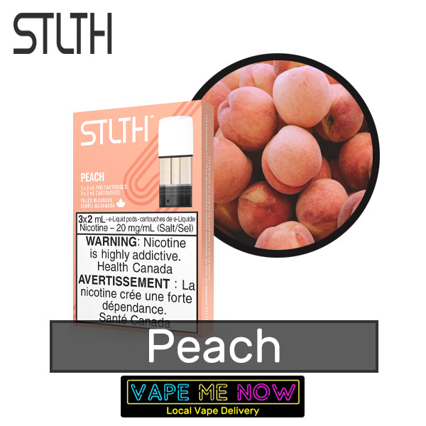 STLTH Classic Pods Peach flavor
