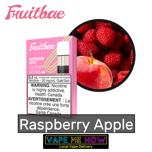 STLTH Premium Pods Raspberry Apple flavor