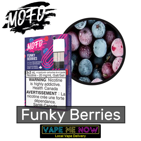 STLTH Premium Pods Funky Berries flavor