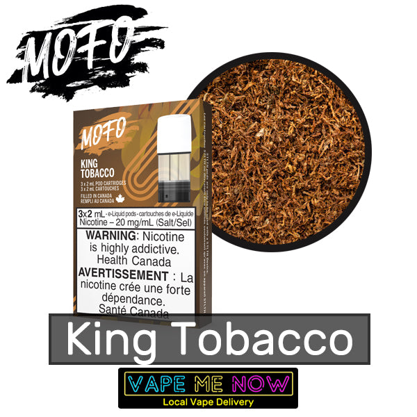 STLTH Premium Pods King Tobacco flavor