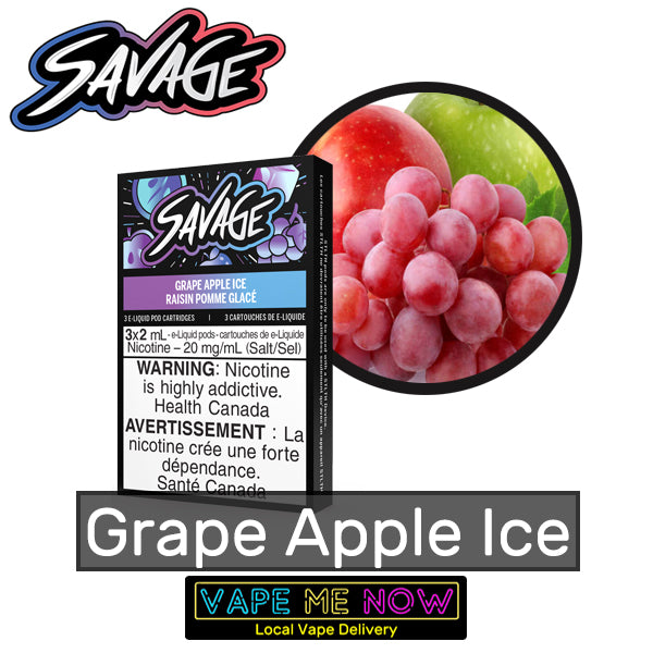 STLTH Premium Pods Green Apple Ice flavor