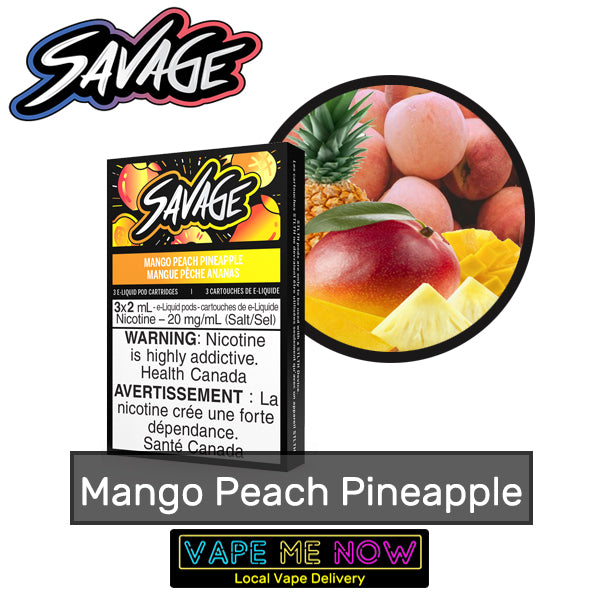 STLTH Premium Pods Mango Peach Pineapple flavor