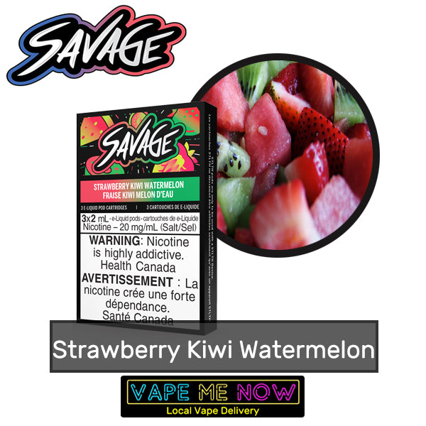 STLTH Premium Pods Strawberry Kiwi Watermelon flavor