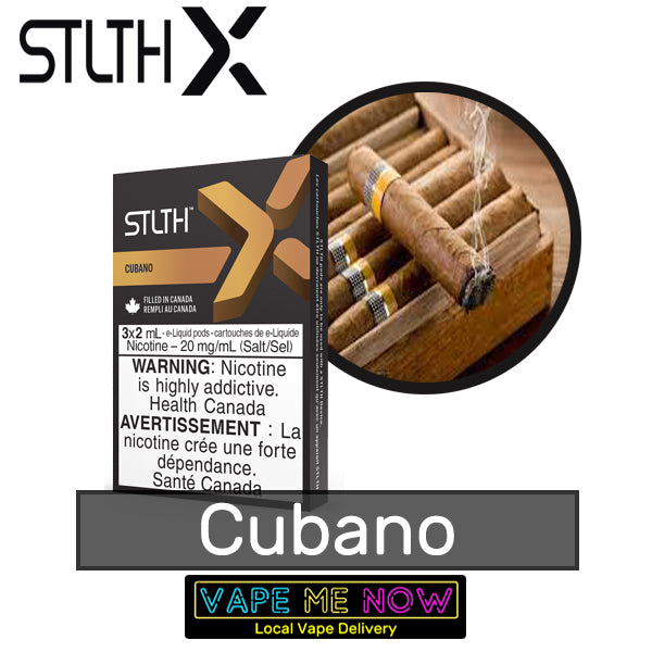 STLTH X Pods Cubano flavor