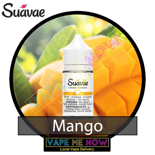 Suave - Mango | 30 Minute Vancouver Vape Delivery Vape Me Now Suave - Mango | 30 Minute Vancouver Vape Delivery Vape Me Now