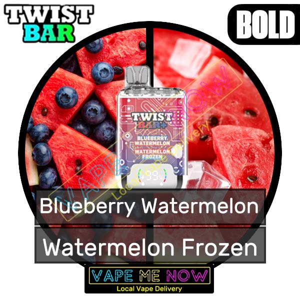 Twist Bar + - Blueberry Watermelon | Watermelon Frozen