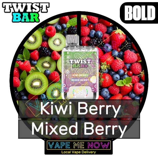 Twist Bar + - Kiwi Berry | Mixed Berry