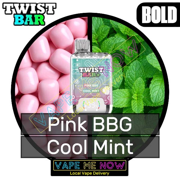 Twist Bar + - Pink BBG | Cool Mint
