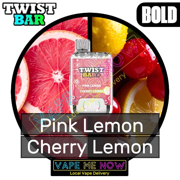 Cherry Twist Vape Twist Bar + - Pink Lemonade | Cherry Lemon CHERRY CLASSIC ICE STLTH TITAN Cherry Twist Vape Twist Bar + - Pink Lemonade | Cherry Lemon CHERRY CLASSIC ICE STLTH TITAN