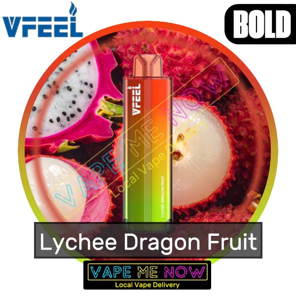 Vfeel V1 - Lychee Dragonfruit | 30 Minute Vancouver Vape Delivery  Vape Me  Now