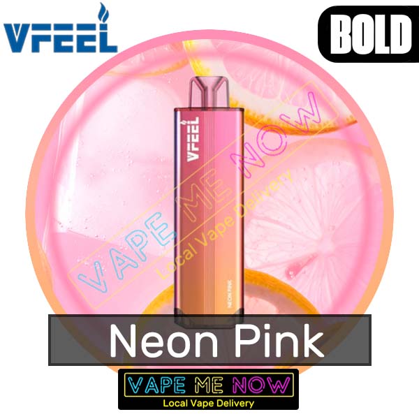Vfeel V1 - Neon Pink | 30 Minute Vancouver Vape Delivery Vape Me Now Vfeel V1 - Neon Pink | 30 Minute Vancouver Vape Delivery Vape Me Now