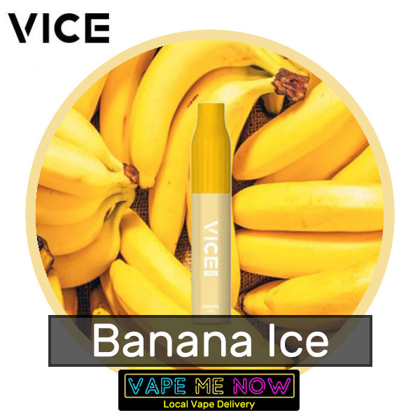 Vice Mini Disposable Banana Ice flavor