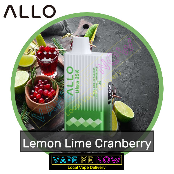 Allo 25K - Lemon Lime Cranberry