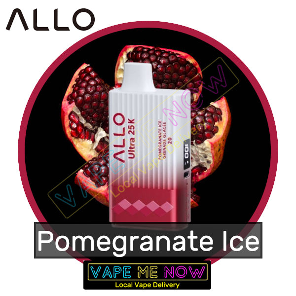 Allo 25K - Pomegranate Ice