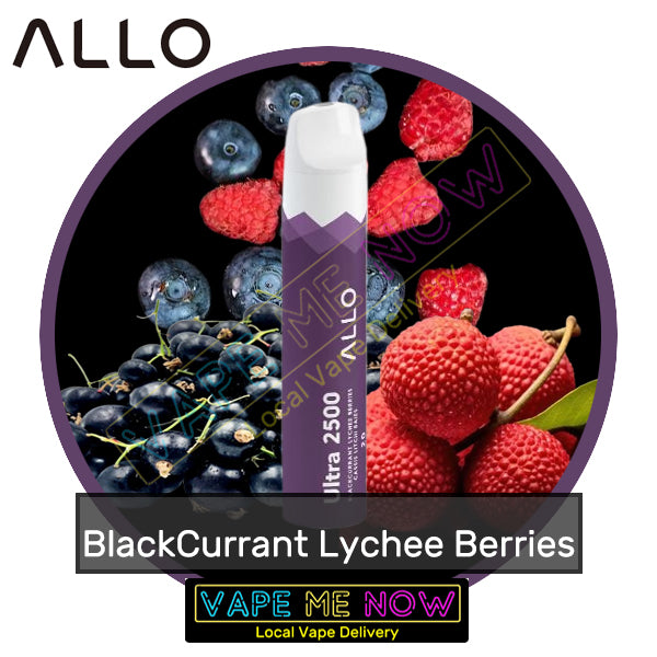 Allo 2500 - Black Currant Lychee Berries | 30 Minute Vancouver Vape Delivery Vape Me Now Allo 2500 - Black Currant Lychee Berries | 30 Minute Vancouver Vape Delivery Vape Me Now