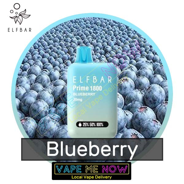Elf Bar Prime 1800 - Blueberry
