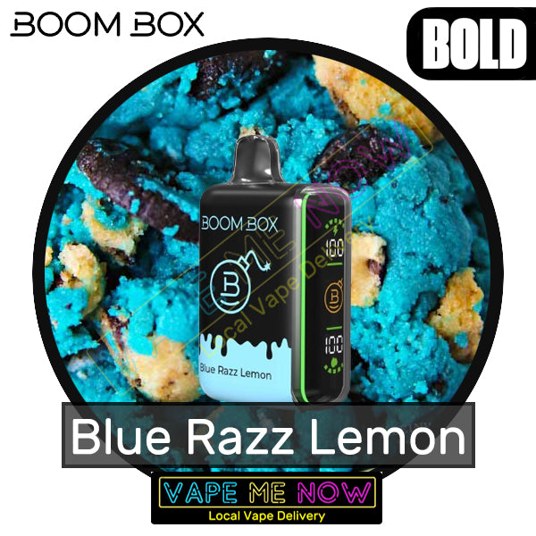 Boom Box - Blue Razz Lemon | 30 Minute Vancouver Vape Delivery Vape Me Now Boom Box - Blue Razz Lemon | 30 Minute Vancouver Vape Delivery Vape Me Now