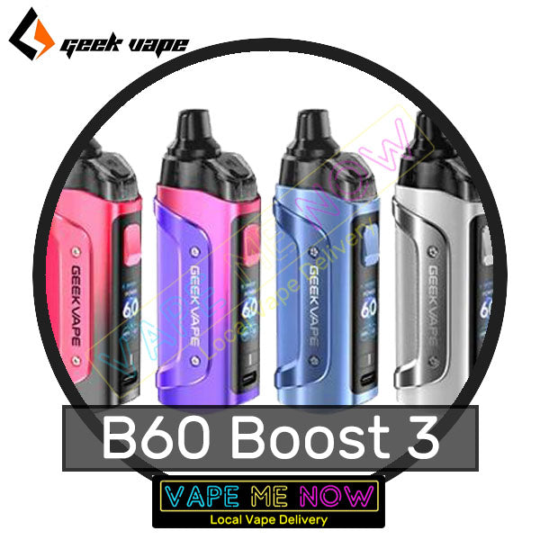 Geekvape B60 Boost 3 | 30 Minute Vancouver Vape Delivery Vape Me Now Geekvape B60 Boost 3 | 30 Minute Vancouver Vape Delivery Vape Me Now