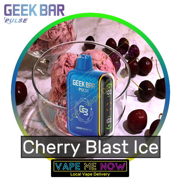 Geek Bar Pulse - Cherry Blast Ice | 30 Minute Vancouver Vape Delivery Vape Me Now Geek Bar Pulse - Cherry Blast Ice | 30 Minute Vancouver Vape Delivery Vape Me Now