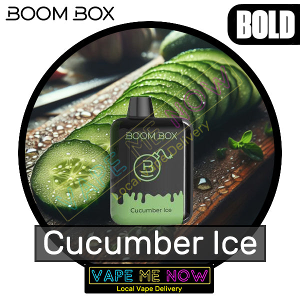 Boom Box - Cucumber Ice | 30 Minute Vancouver Vape Delivery Vape Me Now Boom Box - Cucumber Ice | 30 Minute Vancouver Vape Delivery Vape Me Now