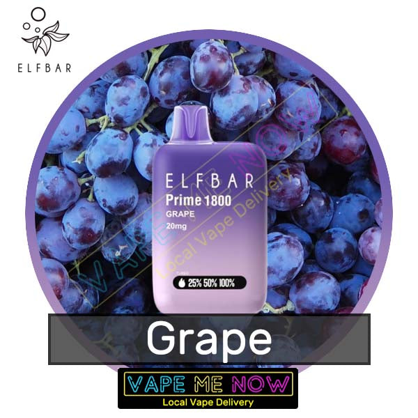 Elf Bar Prime 1800 - Grape