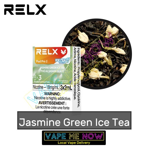 RELX - Jasmine Green Ice Tea | 30 Minute Vancouver Vape Delivery Vape Me Now RELX - Jasmine Green Ice Tea | 30 Minute Vancouver Vape Delivery Vape Me Now