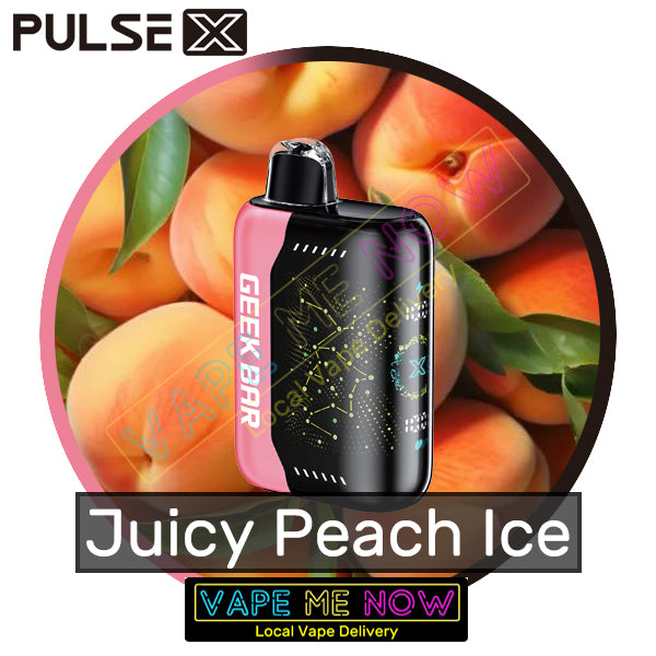 Geek Bar Pulse X - Juicy Peach Ice