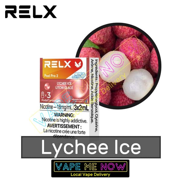 Relx Pods Delivery RELX - Lychee Ice RELX Replacement Pods The Vape Town Relx Pods Delivery RELX - Lychee Ice RELX Replacement Pods The Vape Town