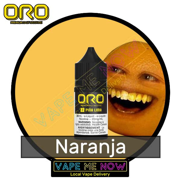 Oro - Naranja | 30 Minute Vancouver Vape Delivery Vape Me Now Oro - Naranja | 30 Minute Vancouver Vape Delivery Vape Me Now