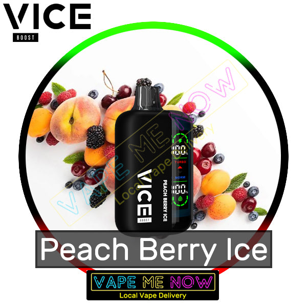 Vice Boost - Peach Berry Ice